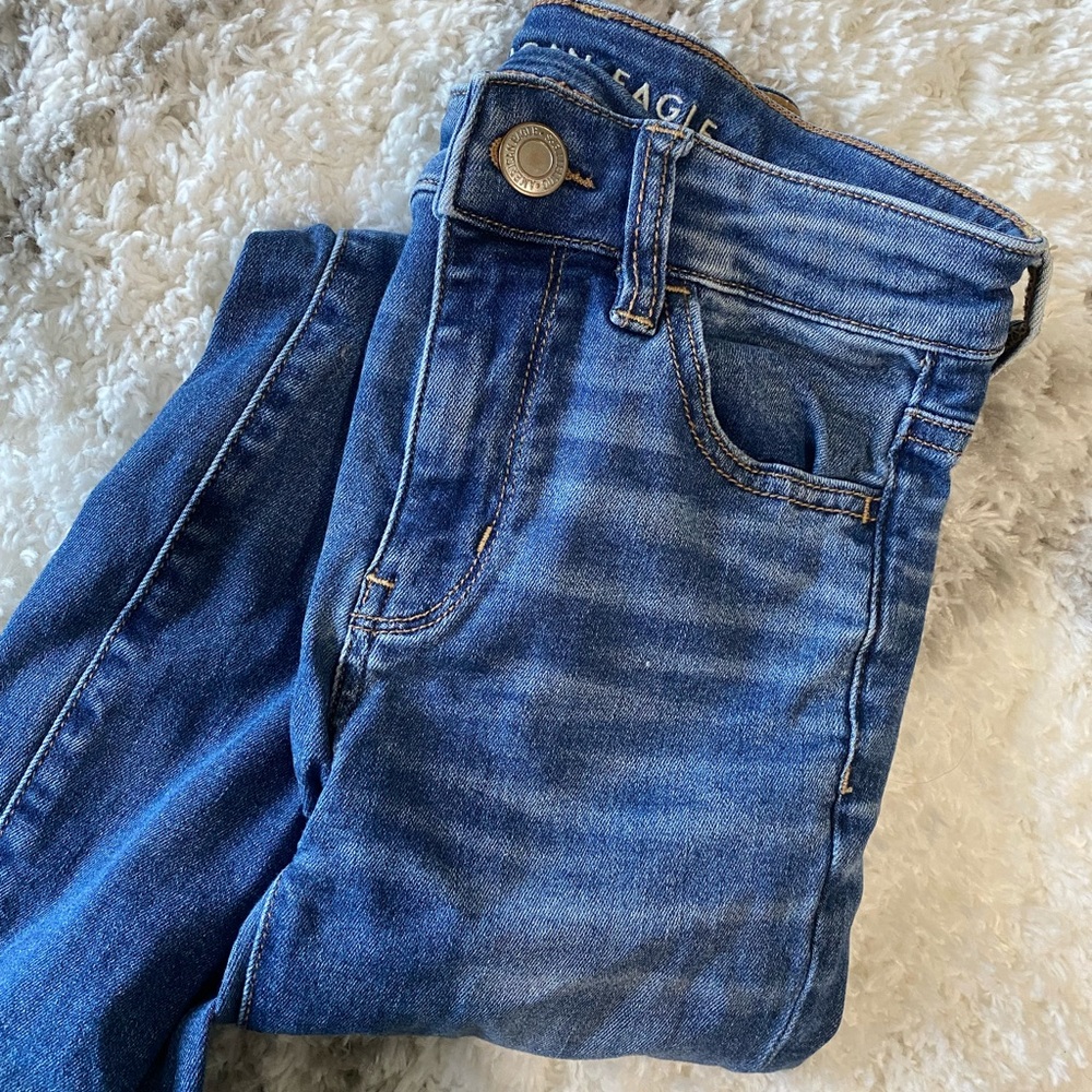American Eagle High-Rise Jegging Jeans - Size 0 Short